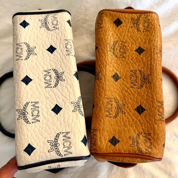 👑✅PRICE FIRM✅ AUTHENTIC MCM Visetos Mini Hand Bags Duo Set - Picture 8 of 17